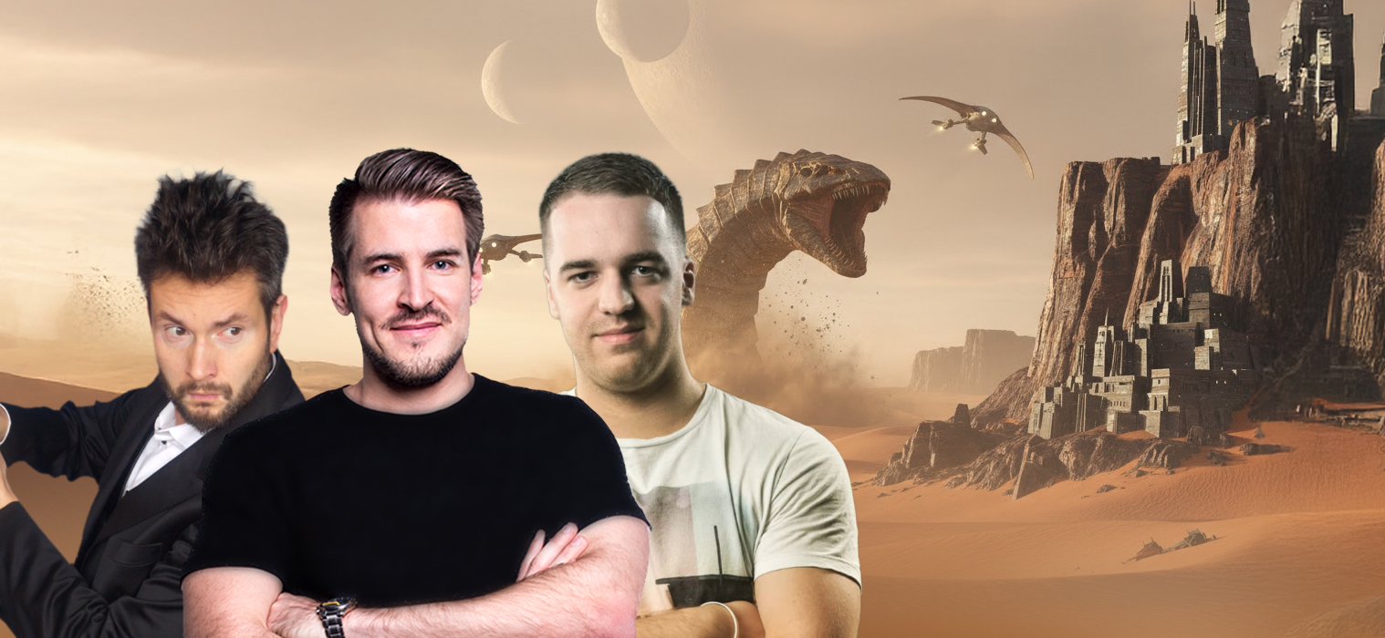 Header do artykułu o współpracy przy promocji Dune