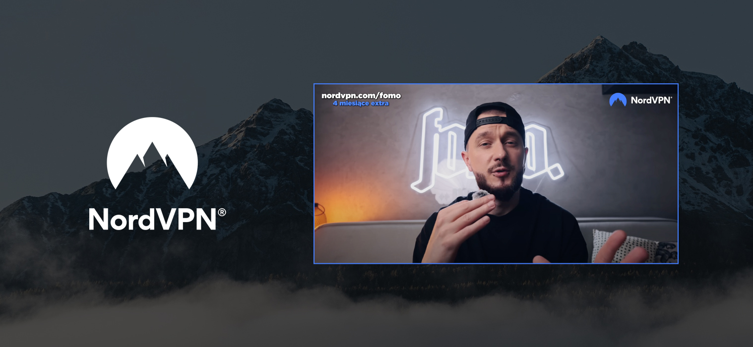 Header do artykułu o współpracy z NordVPN